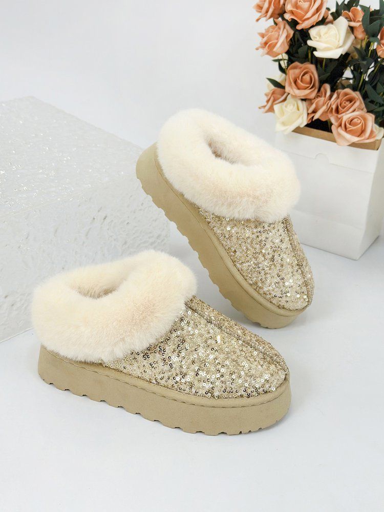 Talvised uue tallaga ja pehmed paksud lumesaapad naistele, ülisuured soojad rätikud, lühikesed saapad, puuvillased kingad naistele_voghion.com