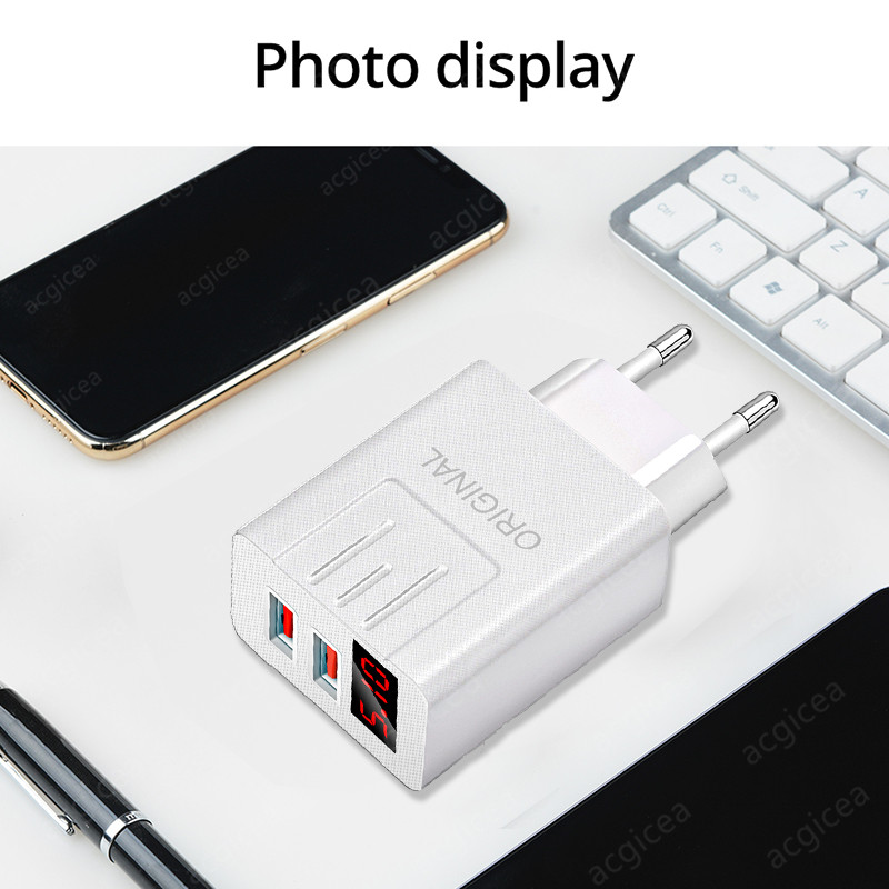 QC 18W 3.04.0 USB Mobile Charger Travel Quick Adapter Universal Charger Suitable for Xiaomi iPhone Samsung Hua_voghion.com