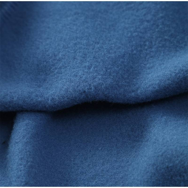 Casaco casual simples com capuz, moletom com capuz solto de cor sólida_voghion.com