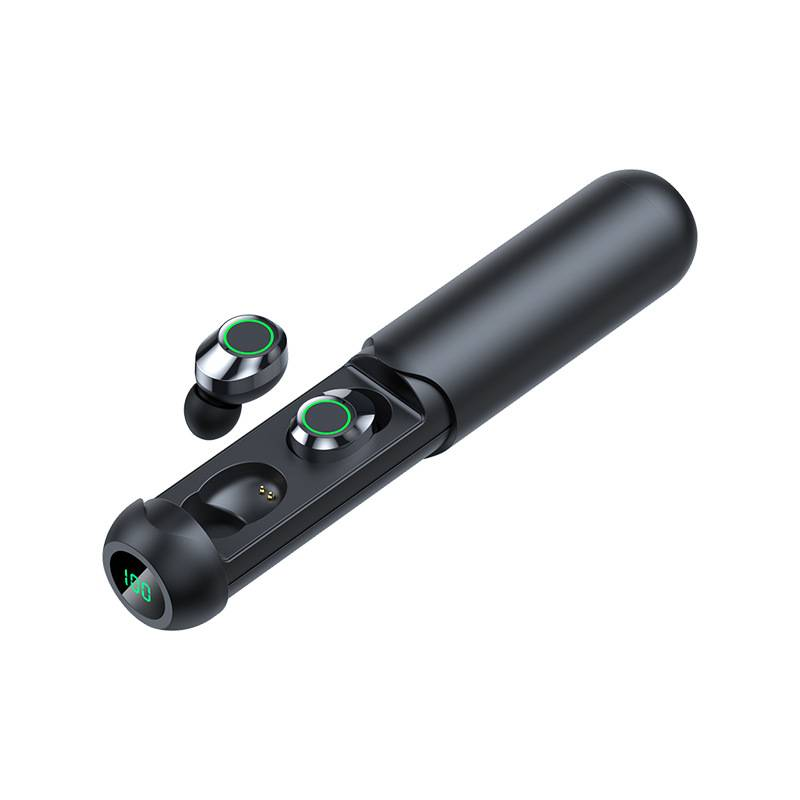 Wireless Bluetooth Earbuds With Mirror Display, 8H Playtime, IPX4 Waterproof, Bluetooth 5.2, Stereo Sound, Lightweight & Comfortable For Workout_voghion.com