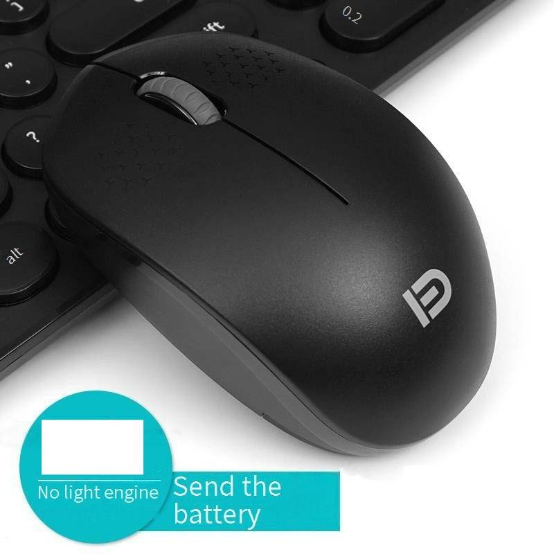 Fude I210 Wireless Silent Mouse - Mini Ergonomic Design, Smooth Gliding, 3 Adjustable DPI (1000/1600/2400), Plug & Play For Laptop/PC_voghion.com