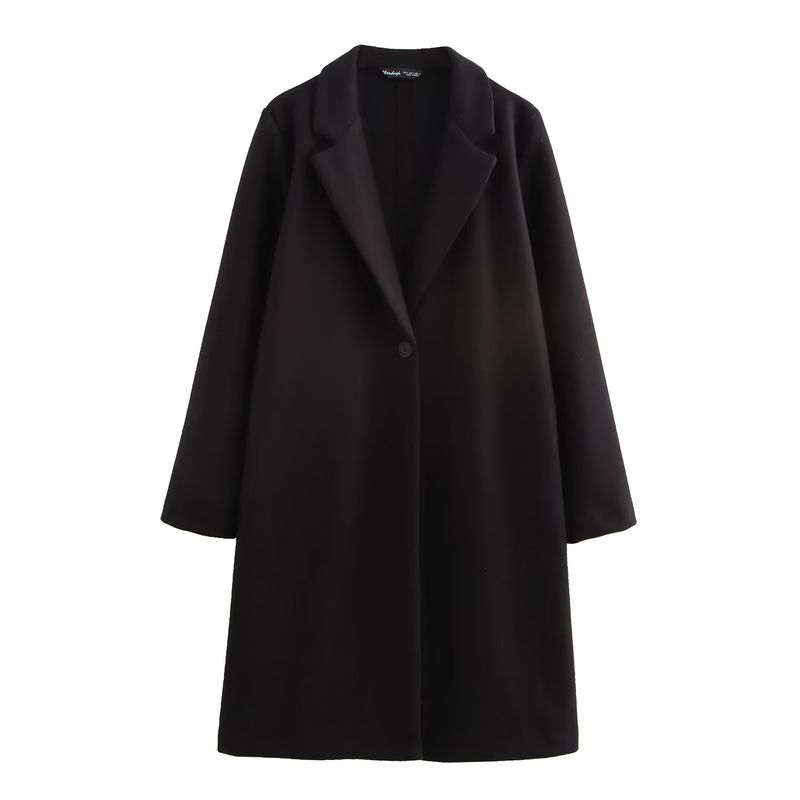 Cappotto autunnale da donna – Trench morbido di ispirazione francese con bottoni e collo in pelliccia sintetica (XS/S/M/L, cachi/nero/crema)_voghion.com
