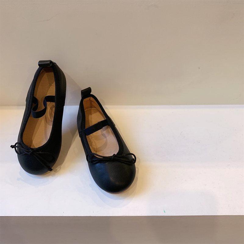Candy farbige koreanische Kinderschuhe Licht Mund Mädchen Lederschuhe Baby Schöpfkelle Schuhe Kinder Prinzessin einzelnen Schuhe Babyschuhe_voghion.com