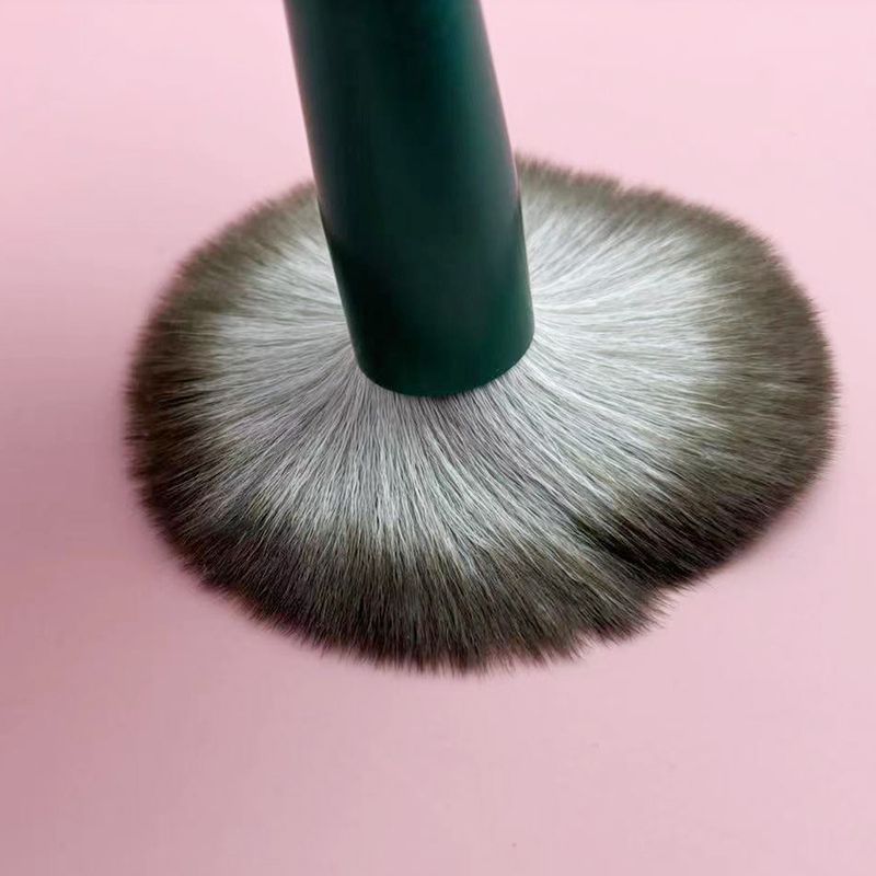 10 stücke Holz Make-Up Pinsel Set Pulver Auge Mischung Grün Kosmetik Pinsel Schönheit Make-Up-Tool_voghion.com