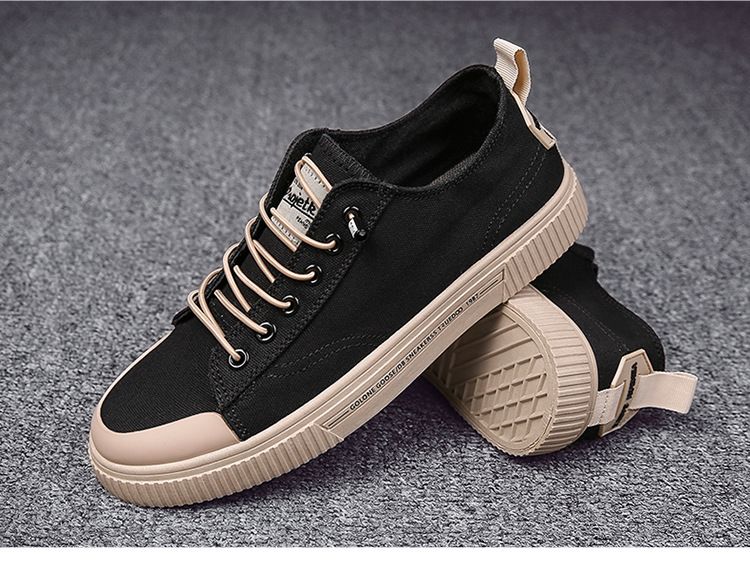 Herrenschuhe Frühling neue atmungsaktive Canvasschuhe Herren trendige Freizeitschuhe All-Match-Stoffschuhe Herrenschuhe Herren_voghion.com