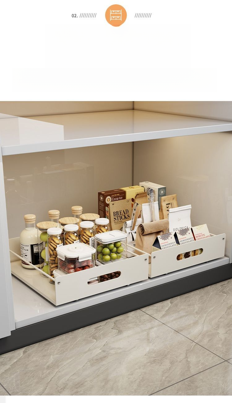 Cesta para ollas de cocina de estilo chino, armario multifuncional extraíble, organizador portátil de almacenamiento impermeable, no_voghion.com