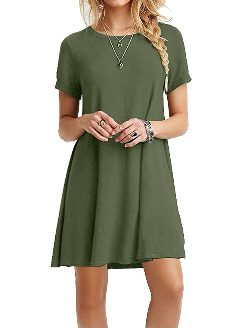 Abito casual a maniche corte da donna_voghion.com