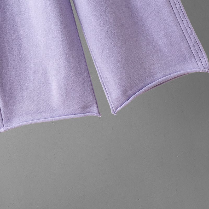 Elegante set di maglione e pantaloni in maglia - Completo casual a righe con pullover a maniche lunghe e pantaloni in morbida miscela di viscosa, versatile per l'ufficio e per tutti i giorni_voghion.com