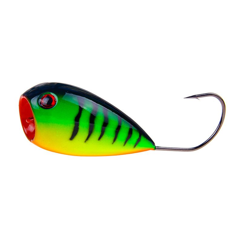Hot Style Lure Big Mouth Single Hook Hit Water Wave Climb 13G/8CM Floating Water Bait Simulation Bait Fishing Gear_voghion.com