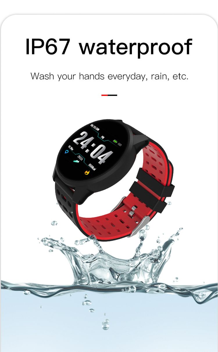 696 TLWB2 Brățară Monitorizare Ritm Cardiac Tensiune Arterială Pedometru Record de Pistă Impermeabil Sport Ceas Smart Watch_voghion.com