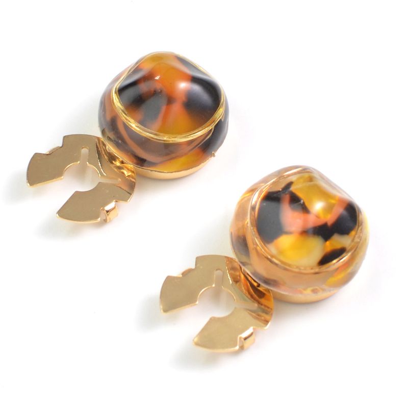 Copri gemelli per camicia con perle di ambra colorate, bottoni decorativi con diamanti, set di bottoni._voghion.com