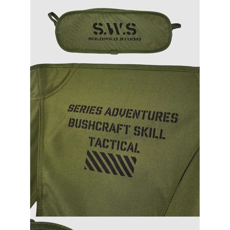 【Et Portable】 SWS Wilderness Moon Chaise pliante légère pour extérieur, camping, pêche, loisirs, randonnée, cyclisme_voghion.com