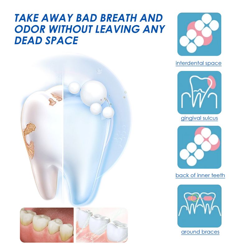 Aufhellende Zahnpasta-Tabletten, Reinigung der Zähne, Behandlung von Mundgeruch, frischer Atem, Entfernung von Zahnflecken, tragbare Mundwasser-Tabletten_voghion.com