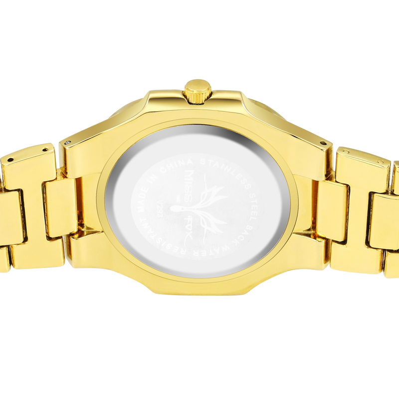 Orologio da uomo al quarzo impermeabile con stella del cielo tempestato di diamanti con calendario della moda di fascia alta MISSFOX_voghion.com