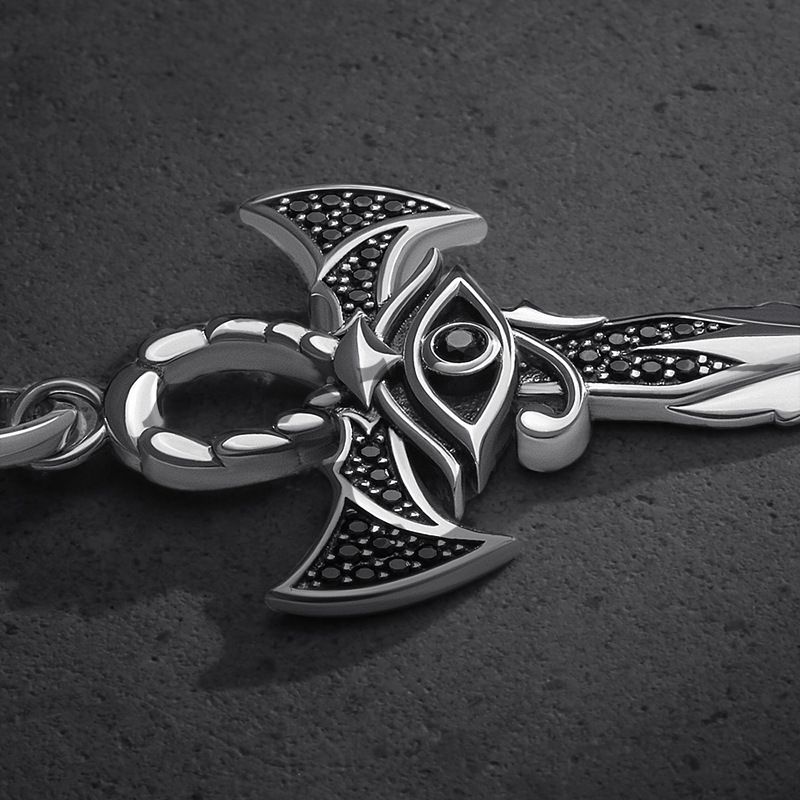 Anhänger hohe gefühl halskette original design stilvolle silber temperament_voghion.com