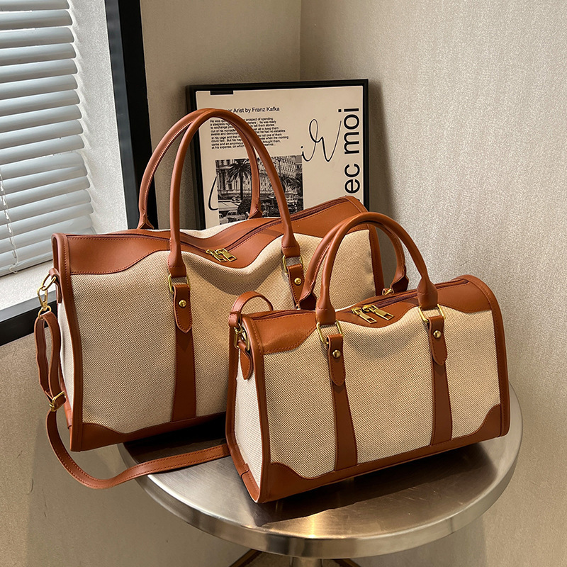 Freizeitreisetasche mit großem Fassungsvermögen, trendige und vielseitige Einzelschultertasche, kurze Pendelstrecken, modische Handtaschentaschengröße_voghion.com