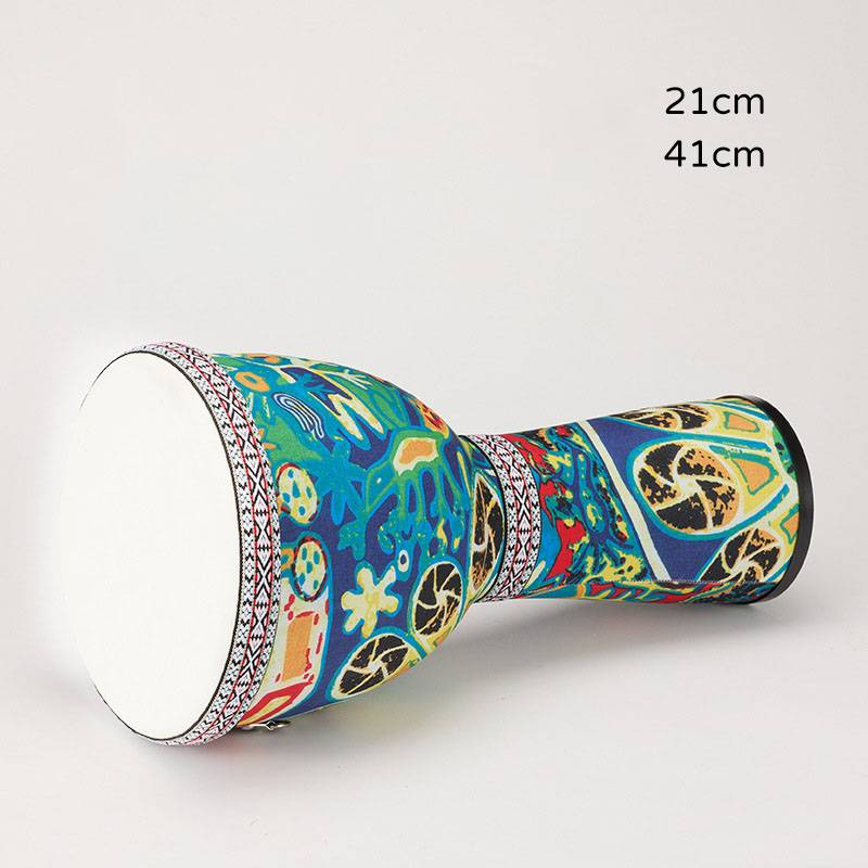 Tobă mare din PVC, 8 inch, tobă mare de mână pentru începători, 10 inch, tobă ușoară din piele de oaie pentru copii_voghion.com