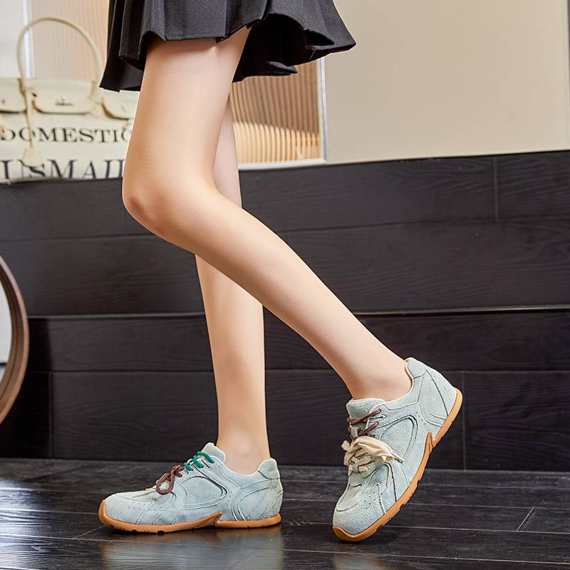 Mingliu Forrest Gump Shoes Women's 2025 Spring New Style Wasteland Vintage Dad Shoes Women's Casual Versatile Sports Women's Shoes Trend_voghion.com