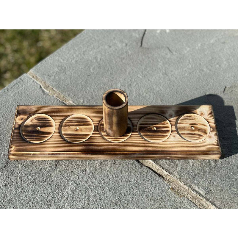 Party-Trinkspiel-Spielzeug, Ringwurf-Kampfspielzeug mit Holzhaken, schnelles, interaktives Spielangebot für Party-Trinkspiele für Erwachsene_voghion.com