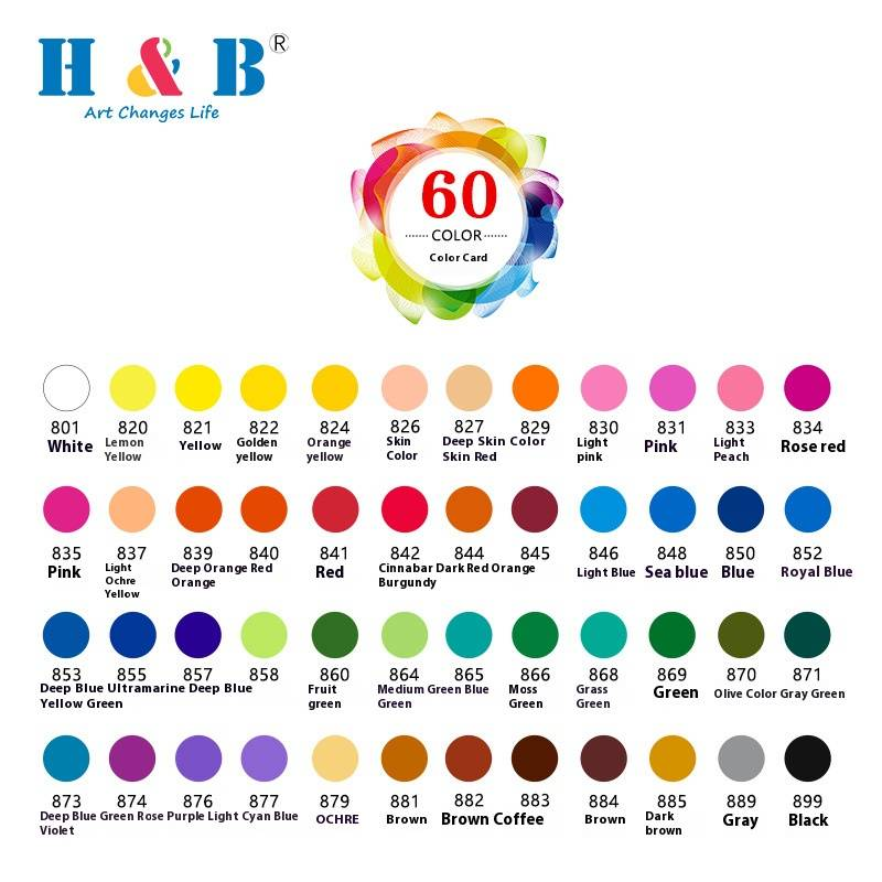 Set di matite colorate H&B da 60 colori con anima in legno - Kit per schizzi e disegno A3 con custodia in plastica, ideale per artisti e studenti_voghion.com