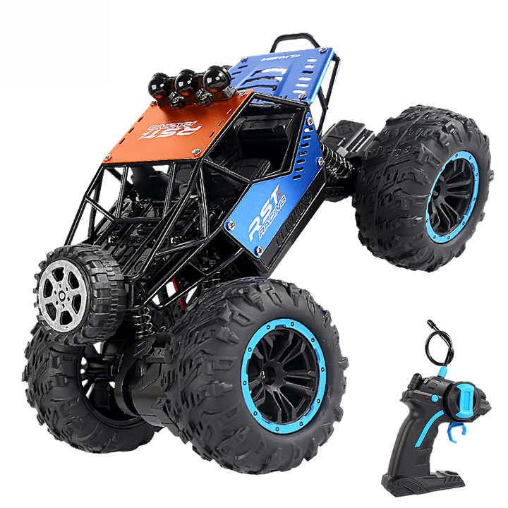 Voiture télécommandée en alliage 2,4 G, jouet 4x4, chenille, meilleur camion tout-terrain radiocommandé pour l'escalade, meilleure voiture télécommandée_voghion.com