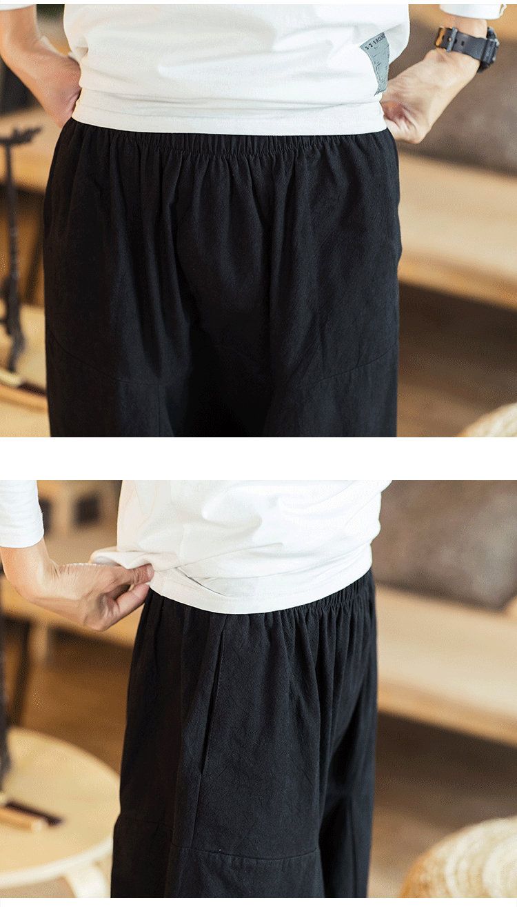 Neu Harem Männer Feste Lose Beiläufige Koreanische Stil Baumwolle Plus Größe Jogginghose Heißer Verkauf_voghion.com