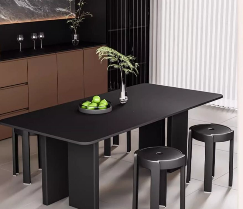 New Plastic Thickened Home Use Extra Thick Modern Simple Stackable Comfortable High Round Stool Bench_voghion.com