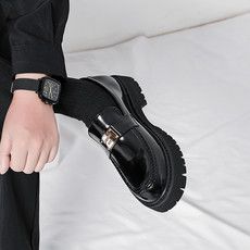 Yipin número do produto 695 novo couro de sola grossa para jovens sapatos masculinos da moda Lefu_voghion.com
