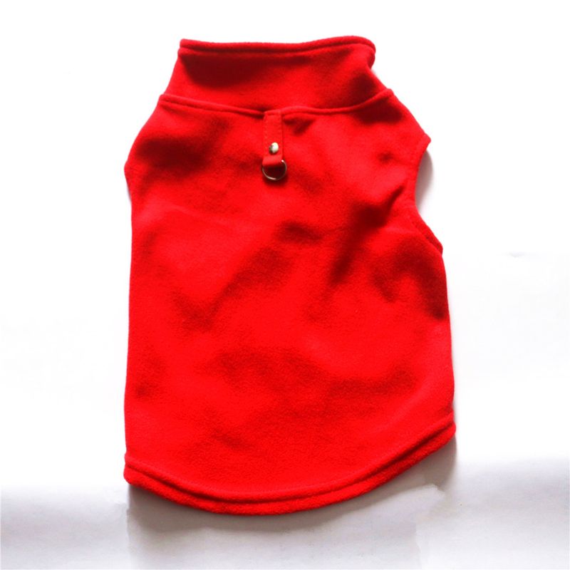 Abbigliamento per animali domestici diretto dalla fabbrica, per cani, autunno e inverno, in pile polare, fibbia di trazione, 27 colori brevettati, saranno oggetto di indagine_voghion.com