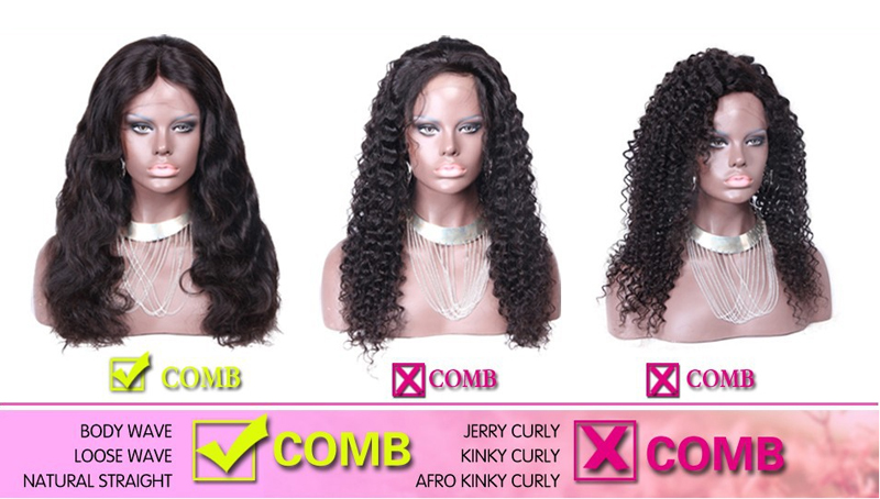 150 % tankio Afro Kinky garbanotų žmonių plaukų perukai Brazilijos garbanoti šveicariški nėriniai priekiniai perukai_voghion.com