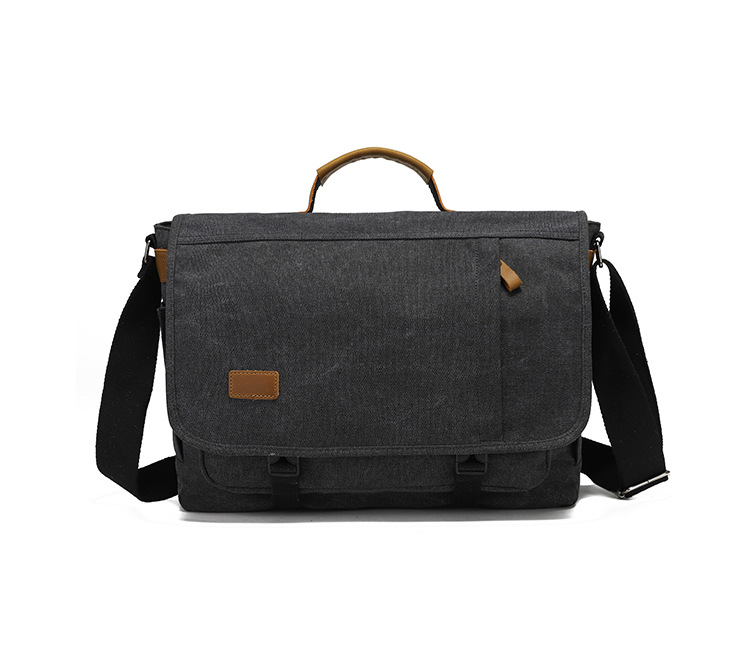 Płócienna torba typu crossbody z wierzchnią warstwą skóry bydlęcej, męska torba na aparat fotograficzny w stylu retro, jedno ramię, aktówka typu crossbody do podróży służbowych_voghion.com