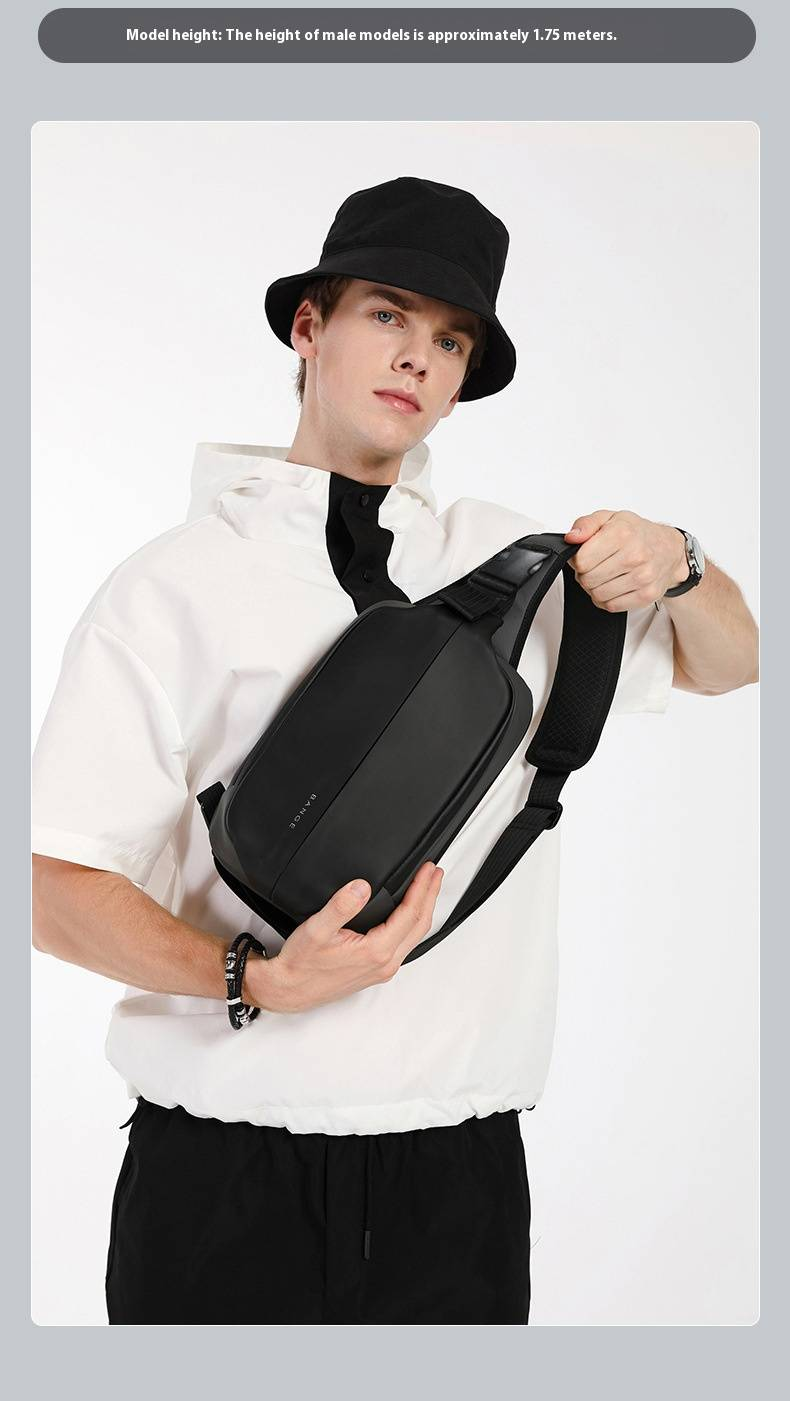 Borsa a tracolla Bange da uomo, borsa a tracolla per attività all'aperto e tempo libero, borsa a tracolla da uomo_voghion.com