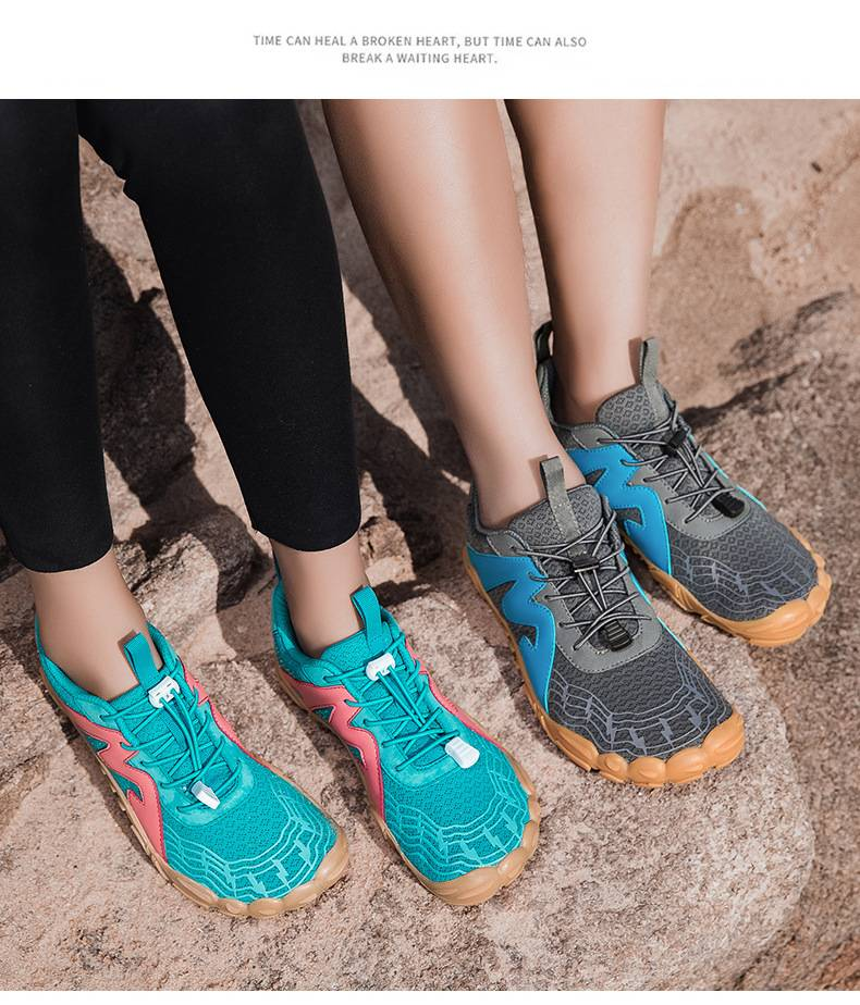 Scarpe da acqua unisex ad asciugatura rapida - Calzini traspiranti per piedi nudi per escursionismo, nuoto e palestra | Suola in gomma antiscivolo per sentieri e yoga_voghion.com