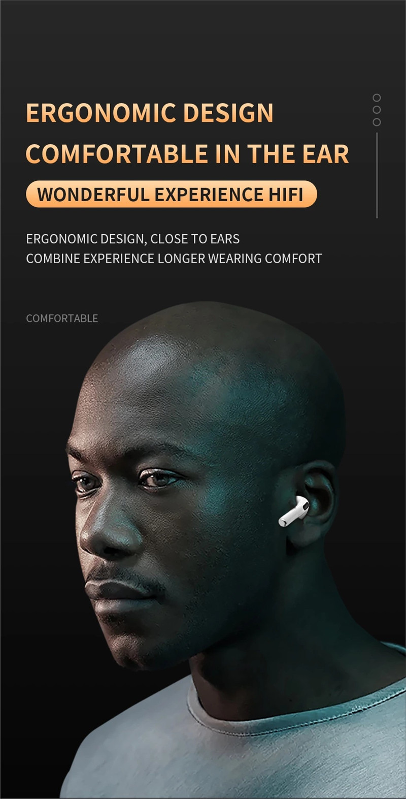 TWS Bluetooth Earbuds Wireless In-Ear Headphones With Mic, 30H Playtime, HD Stereo Sound, Touch Control For IPhone Android Xiaomi_voghion.com