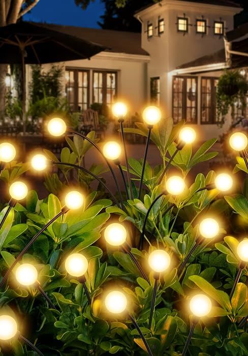 Lumini solare super luminoase, impermeabile, pachet de 10, de la amurg la zori, până la 12 ore, lumini solare pentru alei exterioare, cu pornire/oprire automată, lumini LED pentru peisaj_voghion.com