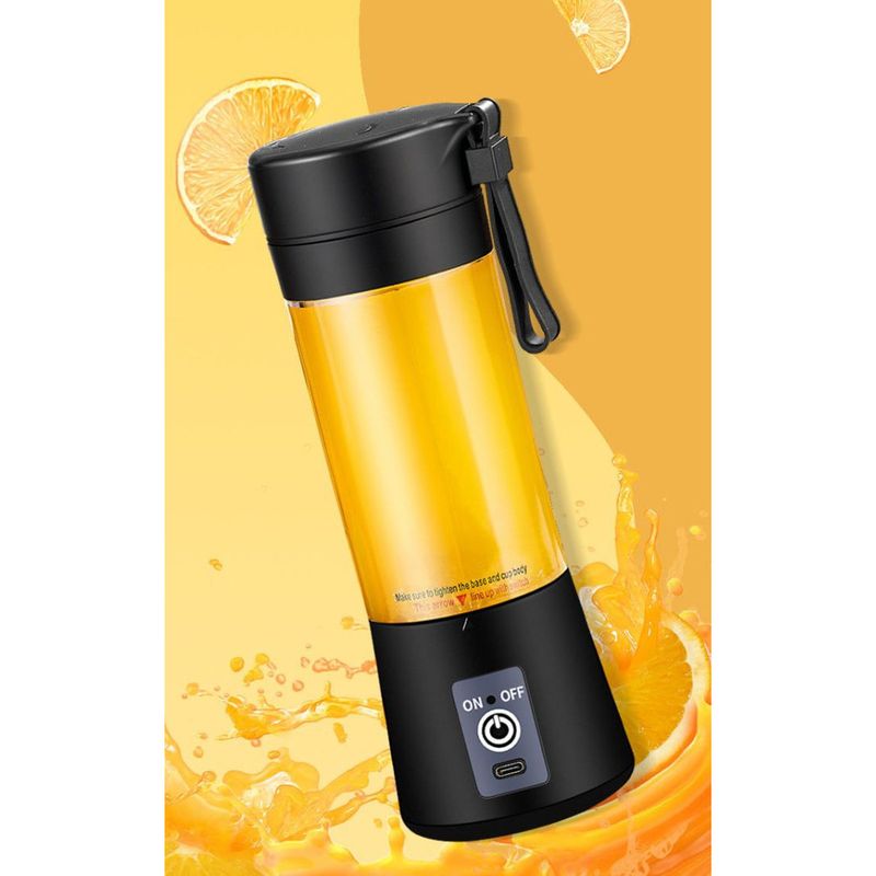 Chuman Juicer Household Small Portable Electric Maker Mini Juice Multi-Functional Fruit Juicing Cup_voghion.com
