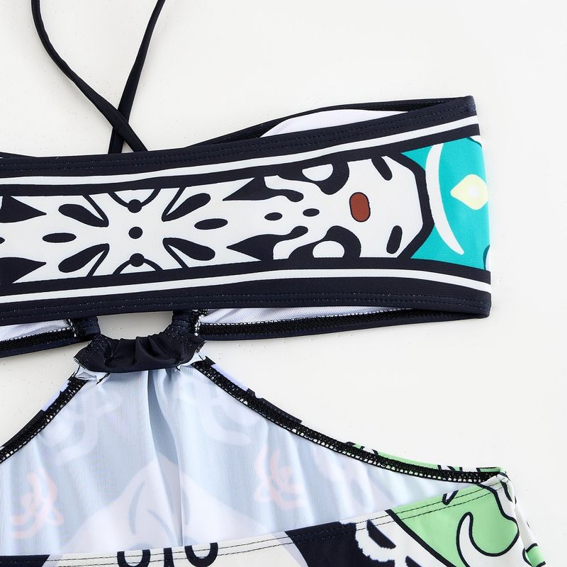 Nouveau maillot de bain deux pièces pour femmes, sexy, taille haute_voghion.com