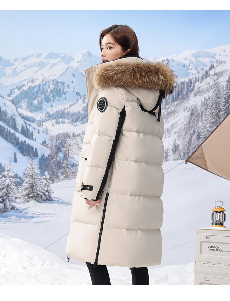 Arctic-Expedition Parka – 700 cuin Gänsedaunen mit verschließbaren Kammern, abnehmbarem Schneefang und sturmfester Kapuze (Unisex S-4XL, knielange Survival-Shell)_voghion.com