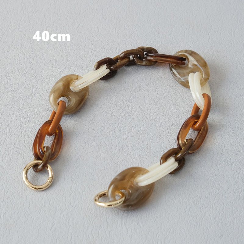 Acrylic Fashion Handbag Accessories Underarm Shoulder Crossbody Bag Strap Phone Chain_voghion.com