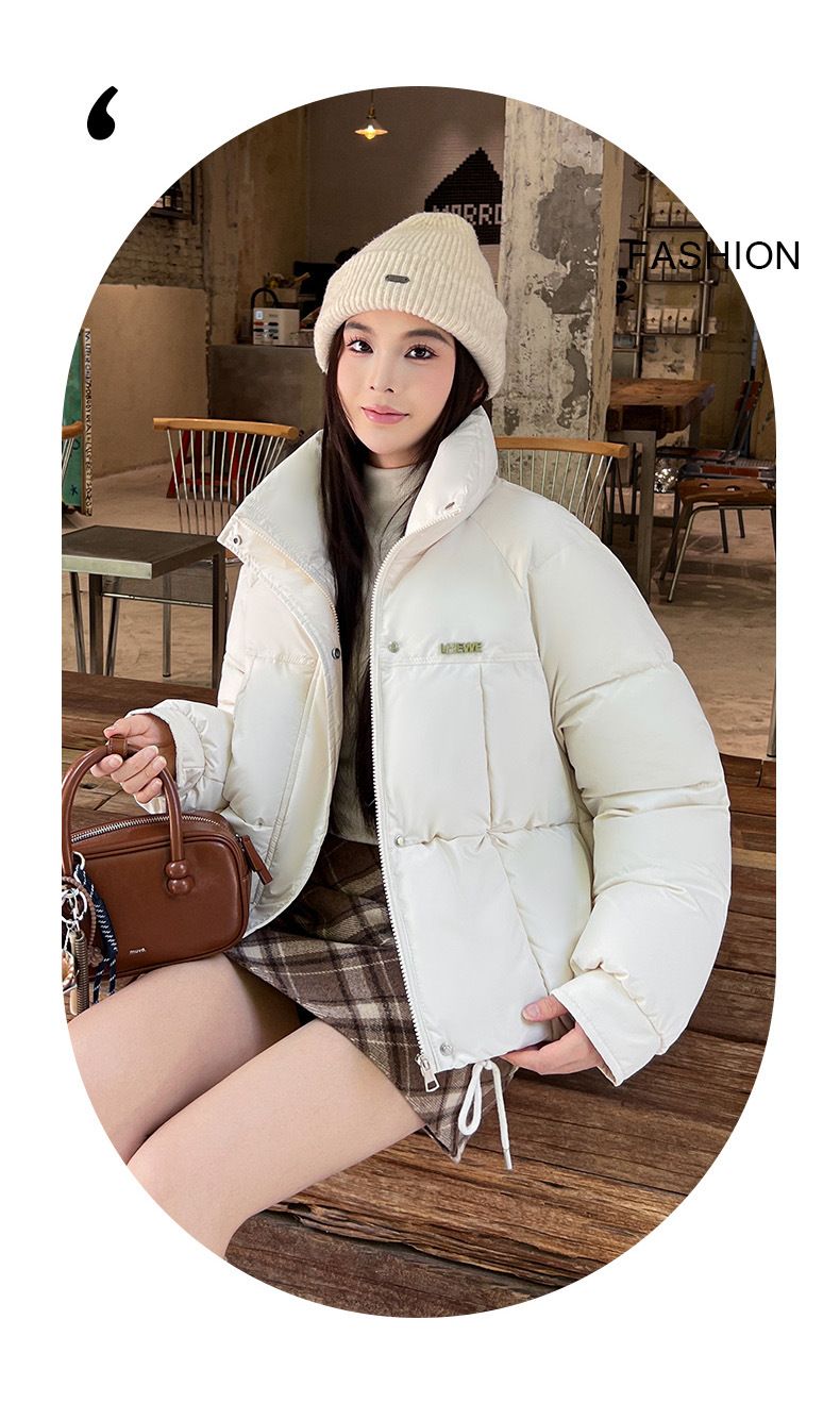 Piumino leggero da donna - Cappotto invernale corto, ampio e caldo con design elegante, capospalla comodo e alla moda_voghion.com
