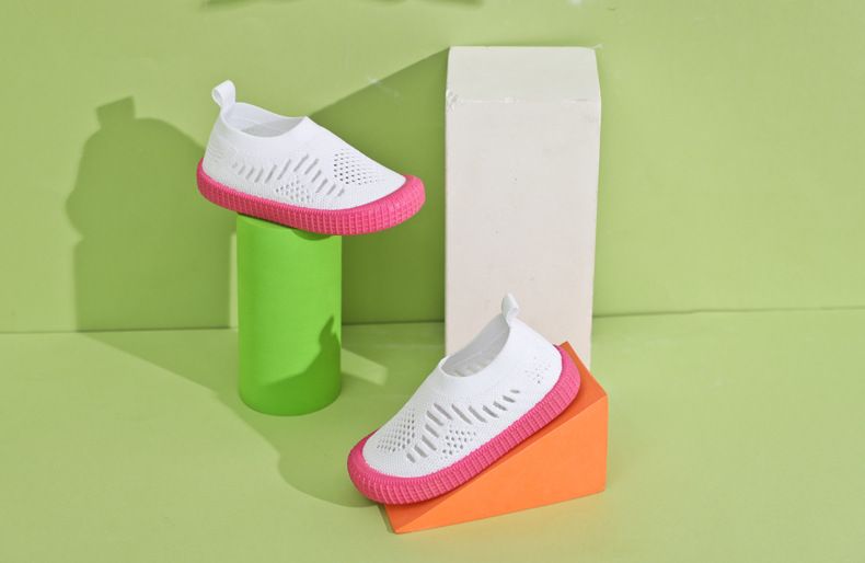 Nanlu der neue kinder sport fly gewebt atmungsaktive freizeitschuhe, weiß gestrickte hohl mesh schuhe für kinder und_voghion.com