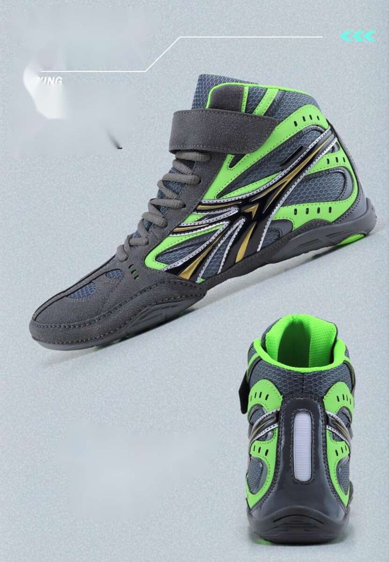 Nouvelles chaussures de sport pour hommes d'entraînement complet de compétition professionnelle de lutte bo_voghion.com