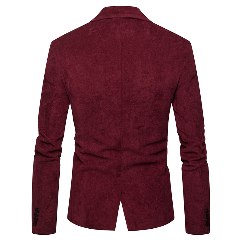 Nuova giacca da uomo casual in velluto a coste con combinazione di colori alla moda X03_voghion.com