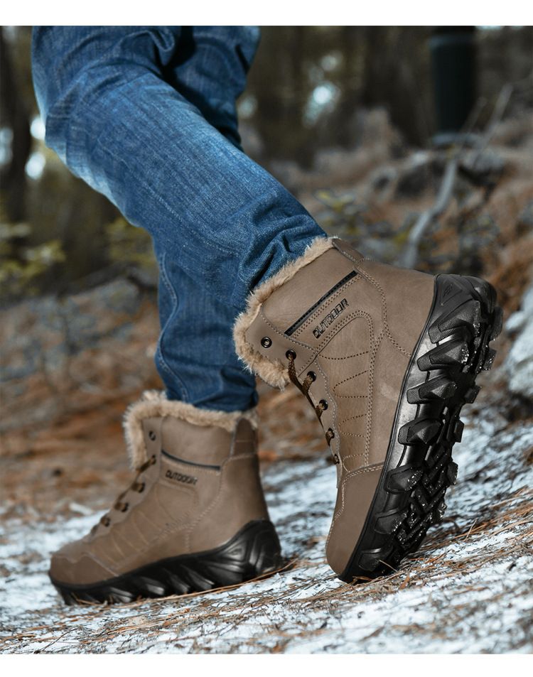Snow Boots Casual Men's Shoes Stylish Versatile_voghion.com