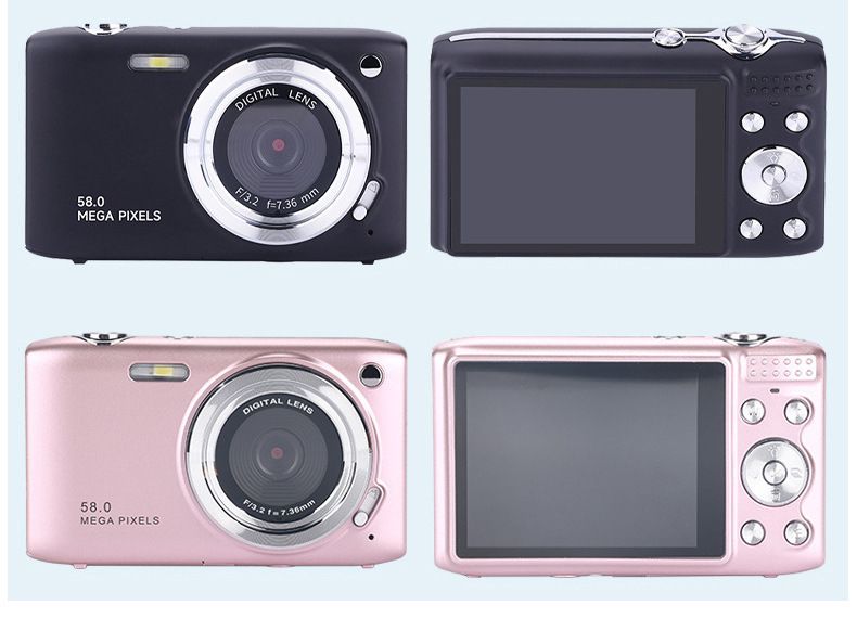 Telecamera digitale CCD HD portatile da 2,88 pollici multicolore per studenti di livello base_voghion.com