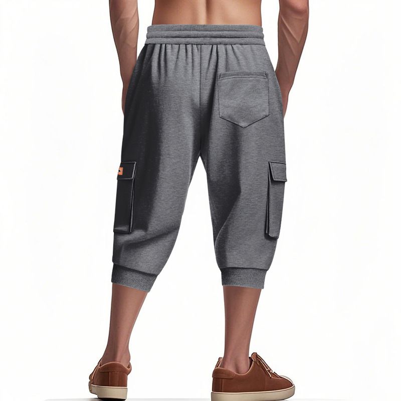 Été Style Américain Hommes Extérieur Décontracté Hip-Hop Sport Ample Simple Tendance_voghion.com