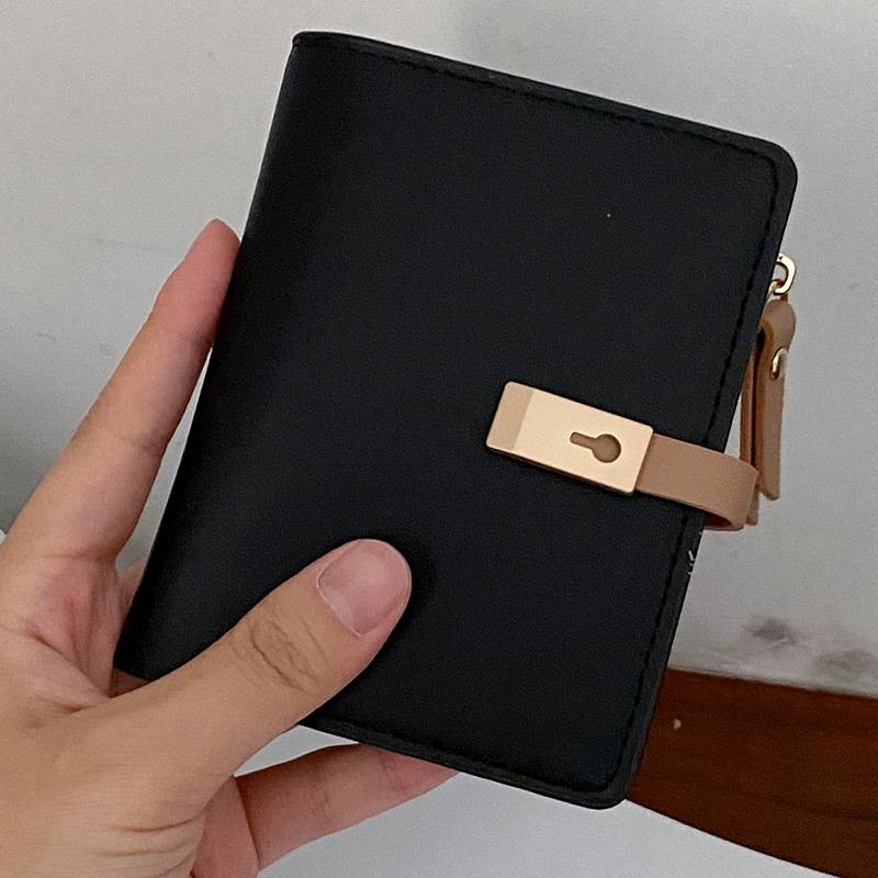 Coin Purses & Holders New Women's Litchi Grain PU Leather Solid Color Wallet Wholesale Clutch Bag Card Holder Zipper Wallet_voghion.com