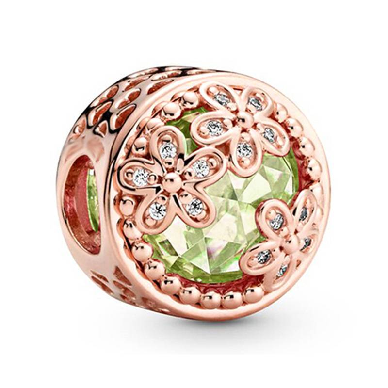 Componenti e accessori per gioielli in lega di libellula in oro rosa, perline di diamanti fai da te multicolore opzionale_voghion.com