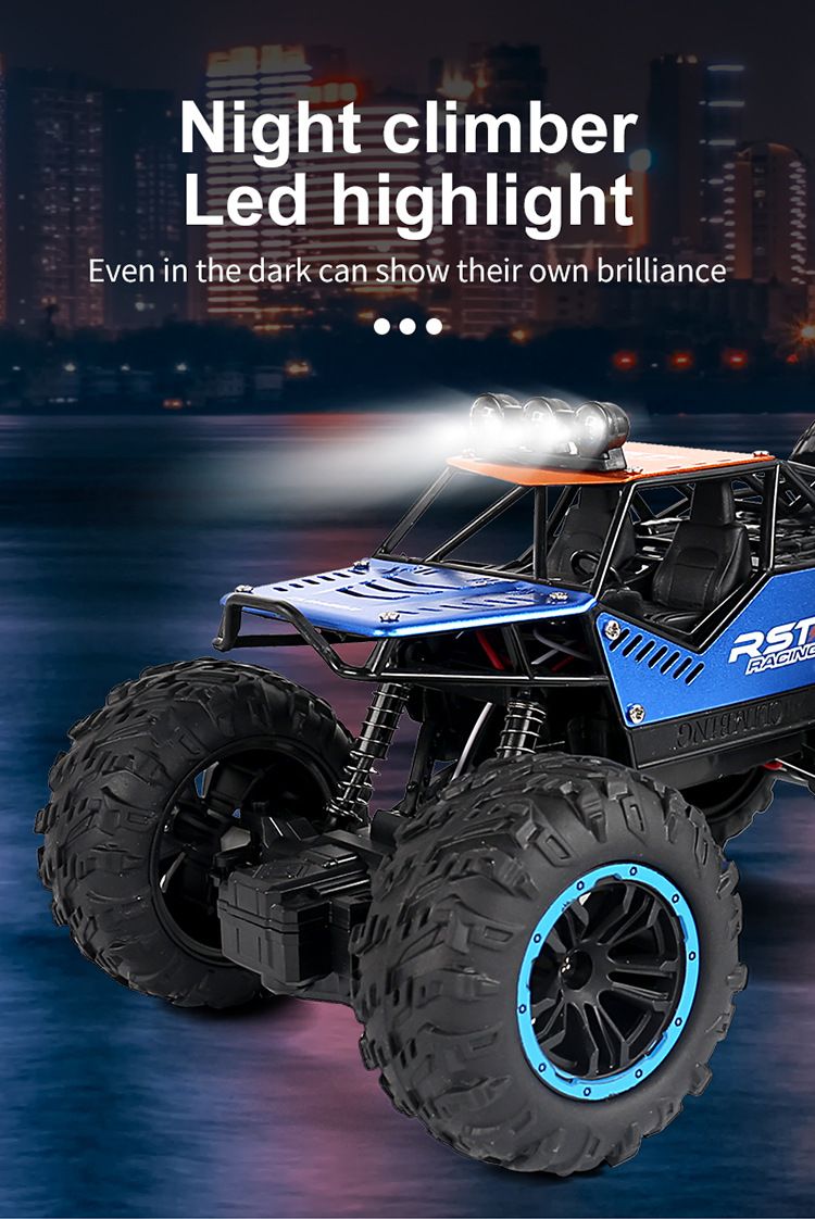 2.4G Alaşımlı Uzaktan Kumandalı Oyuncak Araba 4x4 En İyi Tırmanma Off Road Radyo Kontrollü Kamyon En İyi Uzaktan Kumandalı Araba_voghion.com