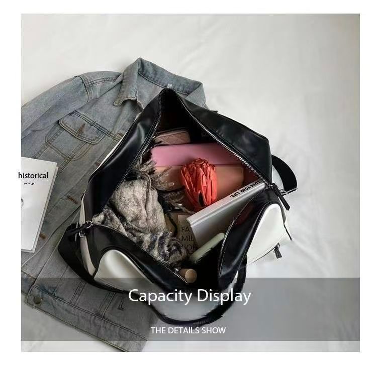 Designer Travel Bag Is Made Of High-quality Leather And Offers Ample Capacity, Making It An Ideal Choice For Both Travel And Vacation._voghion.com